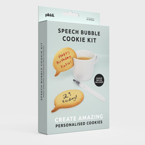 pikkii Speech Bubble Cookie Kit 