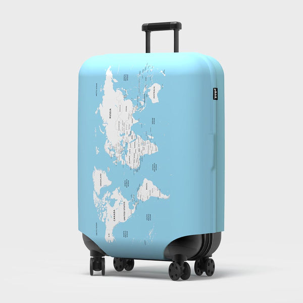 pikkii Travel Log Luggage Cover + Pen