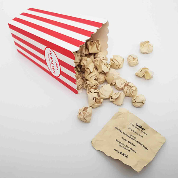 Pikkii TV Box Set Popcorn Bucket List