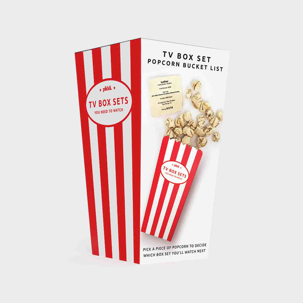 Pikkii TV Box Set Popcorn Bucket List
