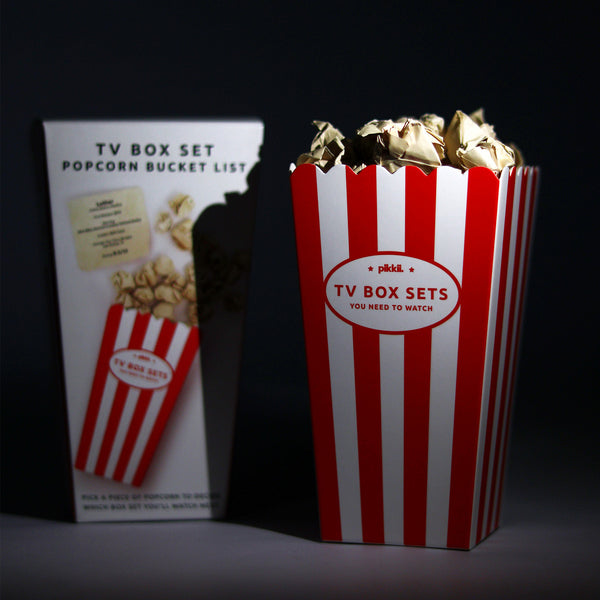 pikkii TV Box Set Popcorn Bucket List