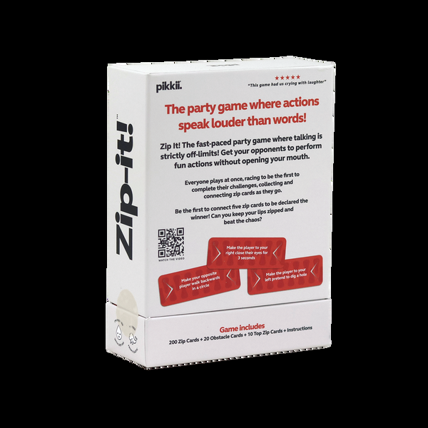 Pikkii Zip It Party Game