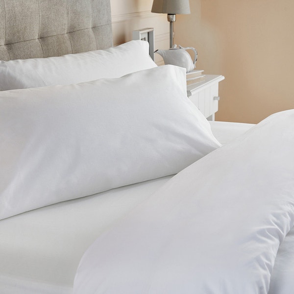 Pikolin Home 100% 150 Thread Count Breathable Cotton Duvet Cover Set