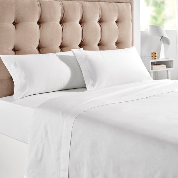 Pikolin Home 100% Cotton Breathable Fitted Lower Sheet