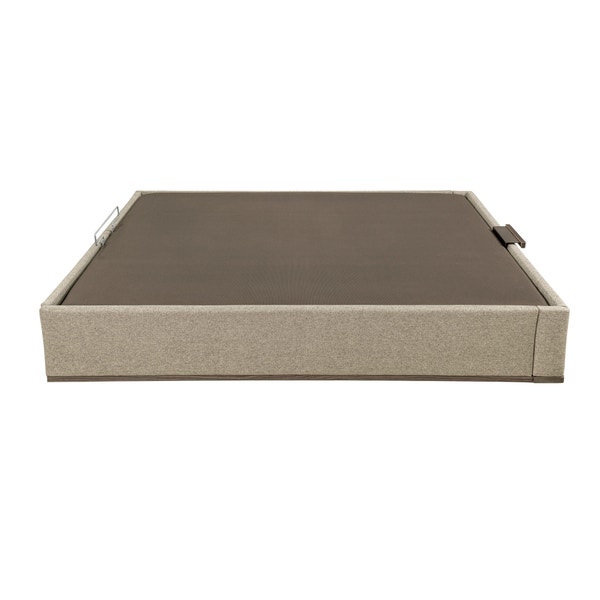 Pikolin Home Ash-coloured Electric Upholstered Storage Base - DESIGN TAPIZADO