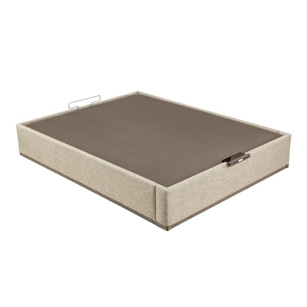 Pikolin Home Ash-coloured Upholstered Folding Storage Base - DESIGN TAPIZADO