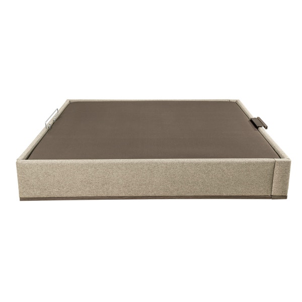 Pikolin Home Ash-coloured Upholstered Folding Storage Base - DESIGN TAPIZADO