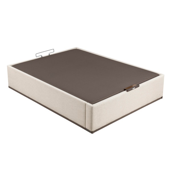 Pikolin Home Aspen-coloured High Capacity Electric Upholstered Storage Base - DESIGN TAPIZADO