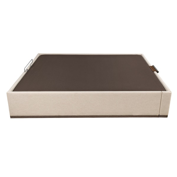 Pikolin Home Aspen-coloured High Capacity Upholstered Folding Storage Base - DESIGN TAPIZADO