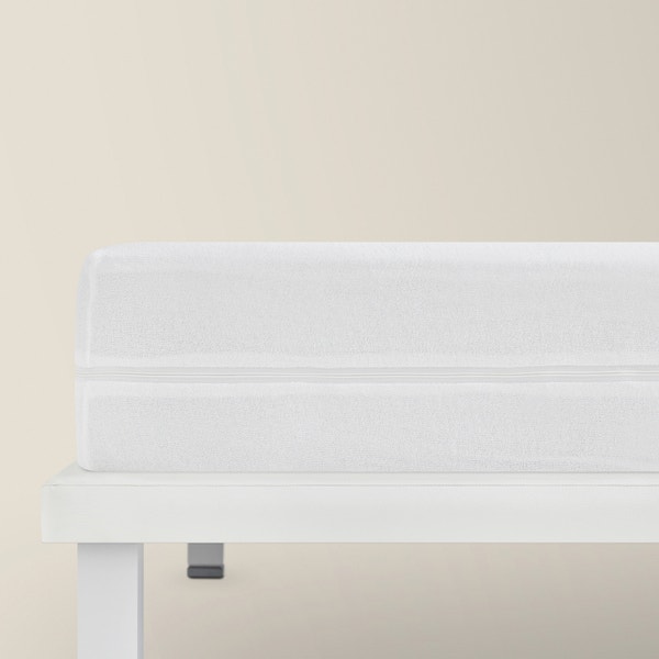 Pikolin Home Blue Elastic Breathable Terry Cloth Mattress Cover