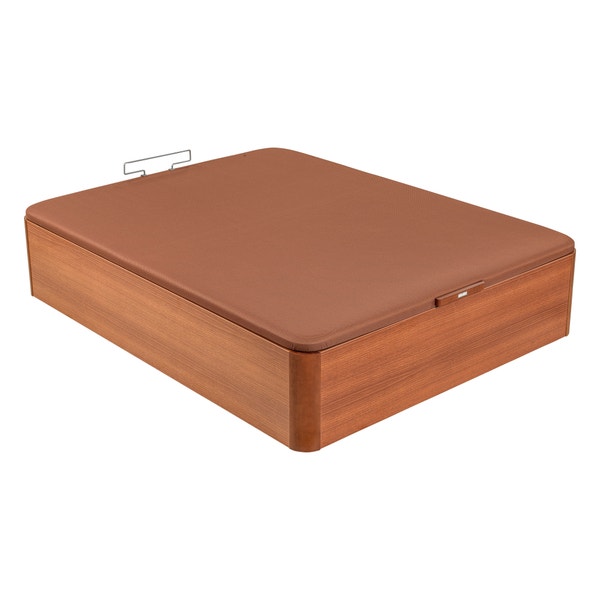 Pikolin Home Cherry-coloured High Capacity Folding Storage Base - NATURBOX 2.0 PLUS