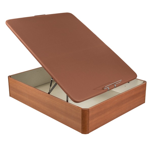 Pikolin Home Cherry-coloured High Capacity Folding Storage Base - NATURBOX 2.0 PLUS