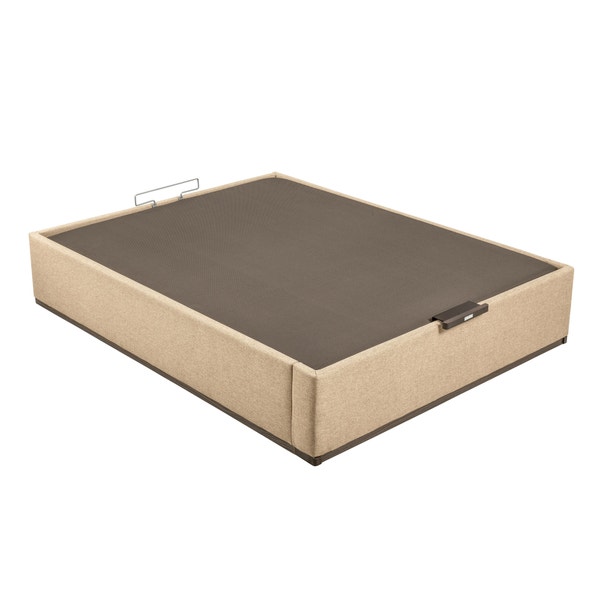 Pikolin Home Cooper-coloured High Capacity Electric Upholstered Storage Base - DESIGN TAPIZADO