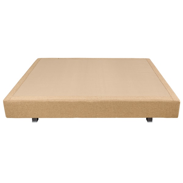 Pikolin Home Cooper-coloured Premium Breathable Upholstered Base With 3D Textile Springs - ERGOBOX TEXTIL