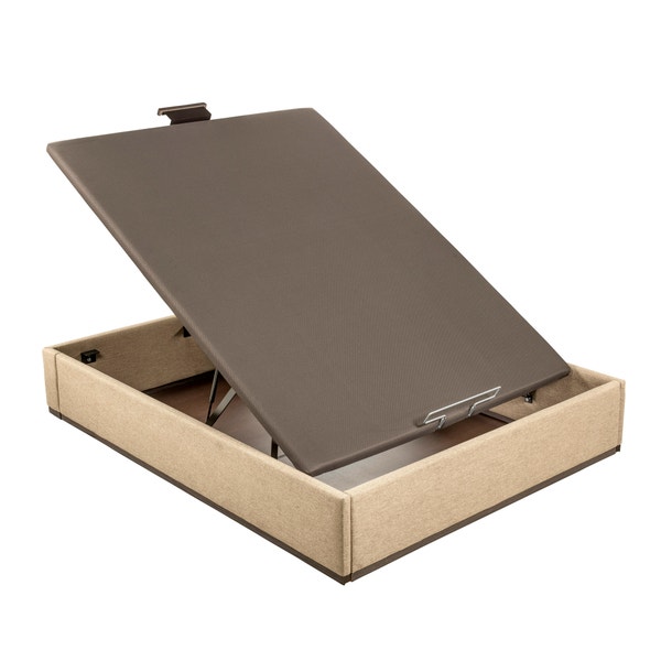 Pikolin Home Cooper-coloured Upholstered Folding Storage Base - DESIGN TAPIZADO