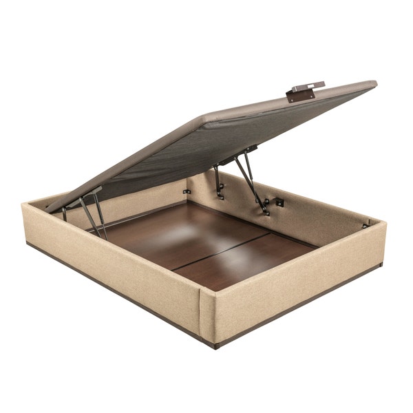 pikolin home Cooper-coloured upholstered folding storage base - DESIGN TAPIZADO