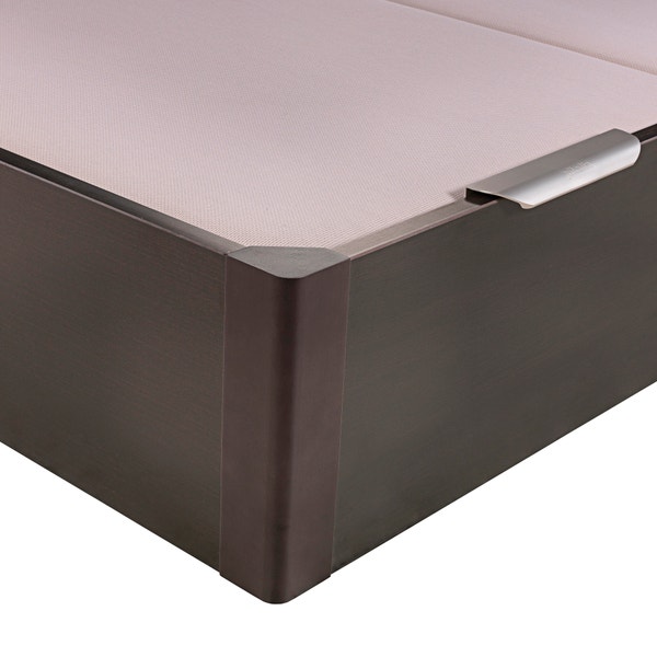 Pikolin Home Electric Dual-lid Wengue Coloured Wooden Folding Storage Bed - DESIGN