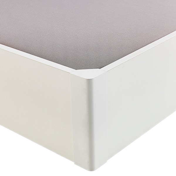 Pikolin Home Electric Single-lid White Coloured Wooden Folding Storage Bed - DESIGN