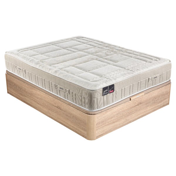 pikolin home Full bed bundle: Golden Gate mattress and natural Naturbox 2.0 storage base