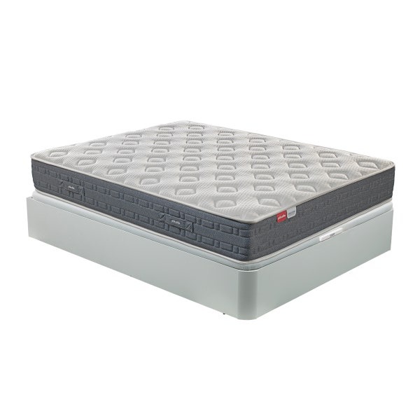 pikolin home GALEÓN pocket coil spring mattress + white storage base