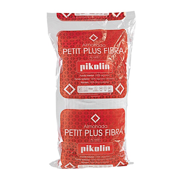 Pikolin Home Low Firmness Fibre Pillow For People Who Sleep Face Down - PETITPLUS FIBRA
