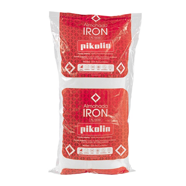 Pikolin Home Medium-high Firmness Fibre Pillow For People Who Sleep On Their Back - IRON