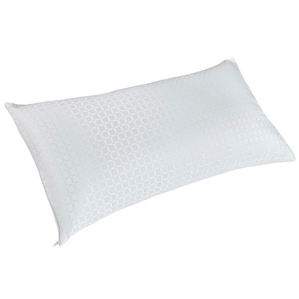 pikolin home Medium-high firmness fibre pillow for people who sleep on their back - IRON