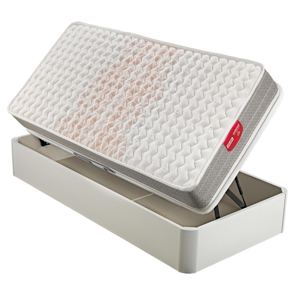 Pikolin Home Pack Containing A Youth HR Foam Mattress And A White Youth Folding Storage Base - APPLE+AP10597