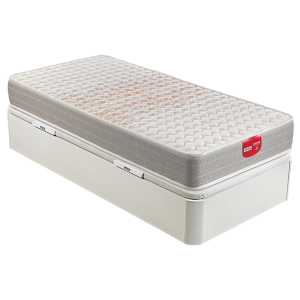 pikolin home Pack containing a youth HR foam mattress and a white youth folding storage base - APPLE+AP10597 pikolin home Pack containing a youth HR foam mattress and a white youth folding storage base - APPLE+AP10597