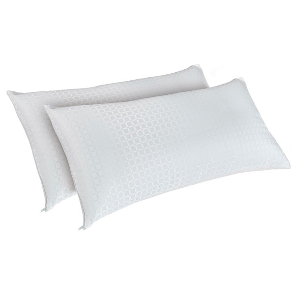 pikolin home Pack of two medium firmness visco pillows
