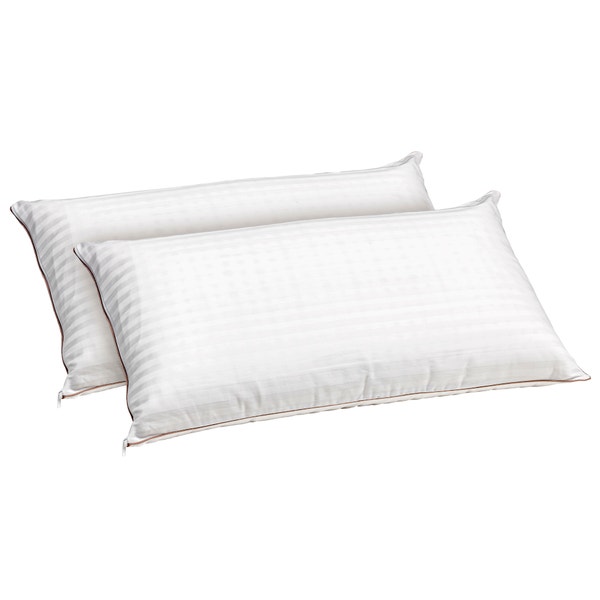 pikolin home Pack of two medium-high firmness latex pillows