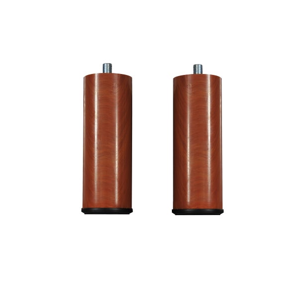 pikolin home Set of two cherry-coloured legs for an upholstered base - STONEPIK