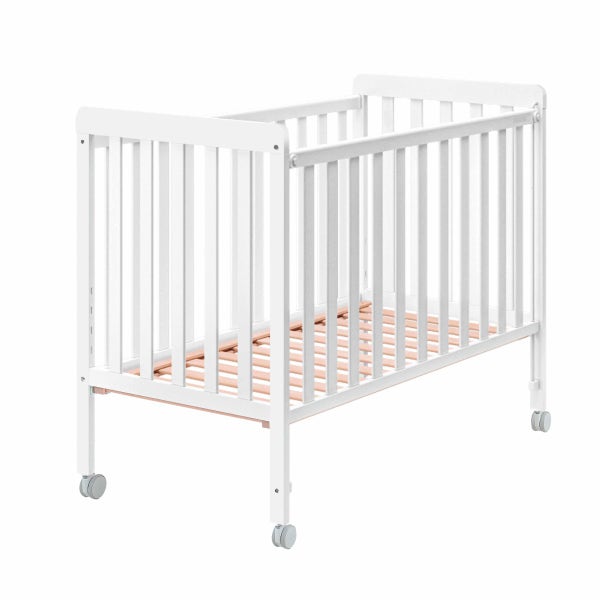 Pikolin Home SOFT Cot Mattress With Soft Foam + White Nordika Cot