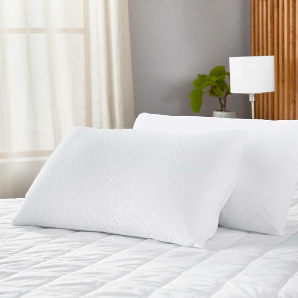 Pikolin Home Terry Towelling Pillowcase With Waterproof Aloe