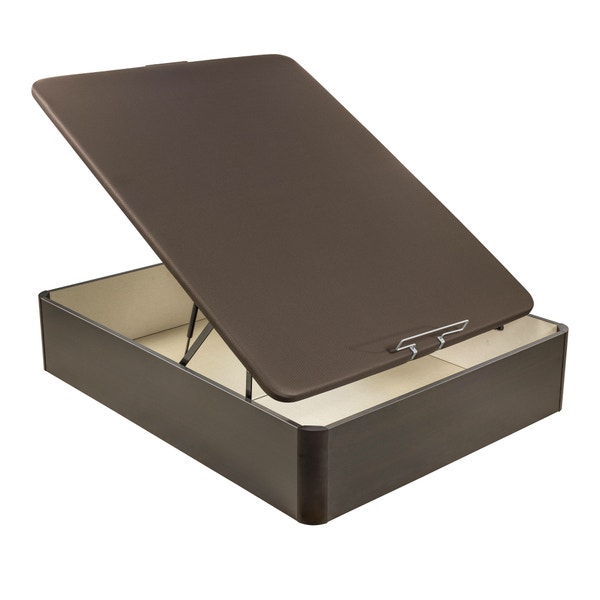 Pikolin Home Wengue-coloured High Capacity Folding Storage Base - NATURBOX 2.0 PLUS