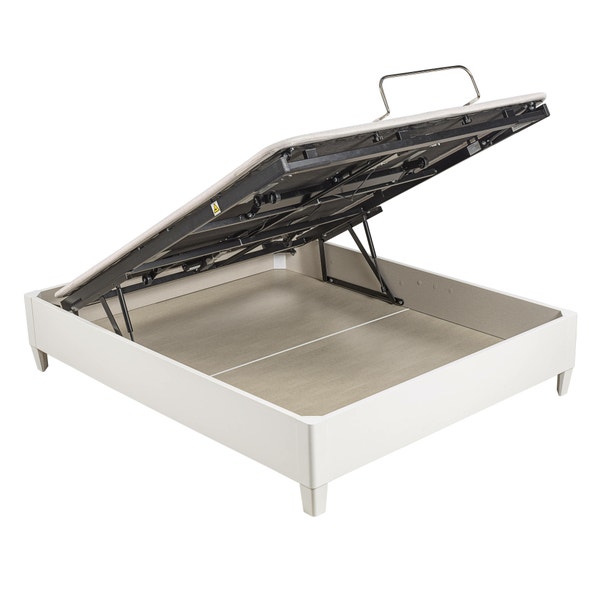 pikolin home White-coloured articulated folding storage base with legs - ERGODES AL AIRE