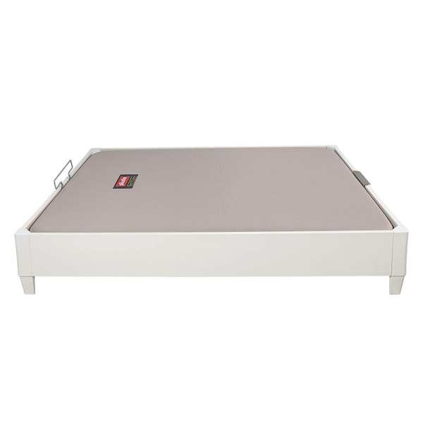 Pikolin Home White-coloured Single Lid Folding Storage Base With Legs - DESIGN AL AIRE