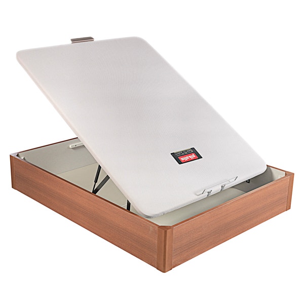 Pikolin Home Wooden Cherry-coloured Single-lid Folding Storage Base - DESIGN