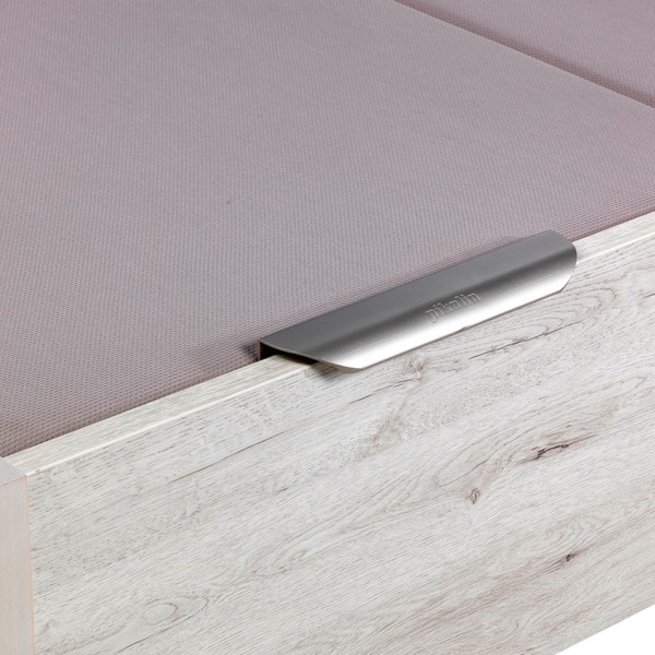 Pikolin Home Wooden Glacier-coloured Dual-lid Folding Storage Base - DESIGN