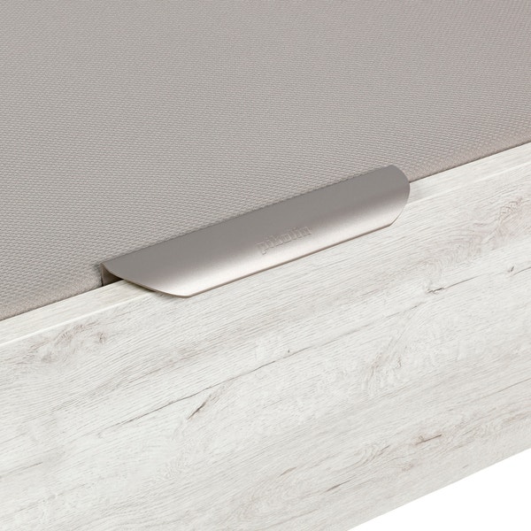 Pikolin Home Wooden Glacier-coloured Electric Single-lid Folding Storage Base - DESIGN