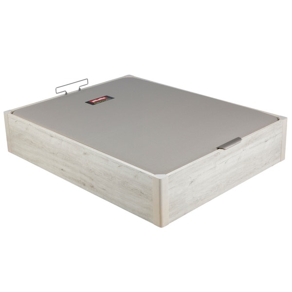 Pikolin Home Wooden Glacier-coloured Electric Single-lid High-capacity Folding Storage Base - DESIGN