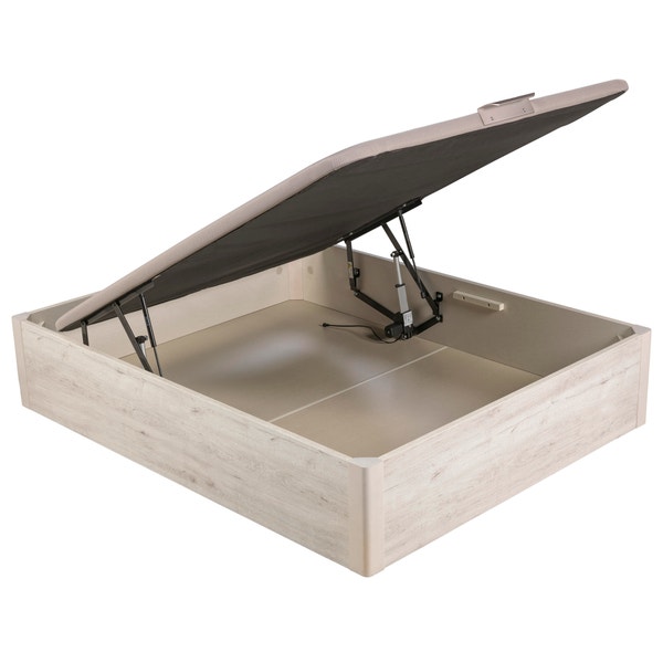 pikolin home Wooden glacier-coloured electric single-lid high-capacity folding storage base - DESIGN