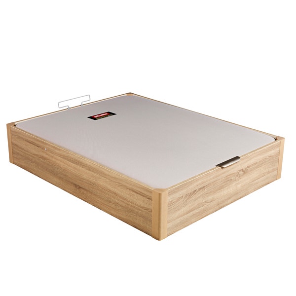 Pikolin Home Wooden Natural-coloured Electric Single-lid High-capacity Folding Storage Base - DESIGN