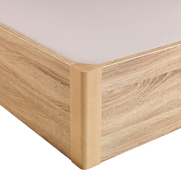 Pikolin Home Wooden Natural-coloured Electric Single-lid High-capacity Folding Storage Base - DESIGN