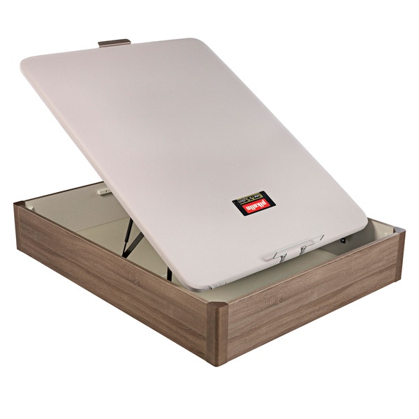 Pikolin Home Wooden Oak-coloured Single-lid Folding Storage Base - DESIGN