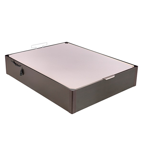 Pikolin Home Wooden Wengue-coloured Electric Single-lid High-capacity Folding Storage Base - DESIGN