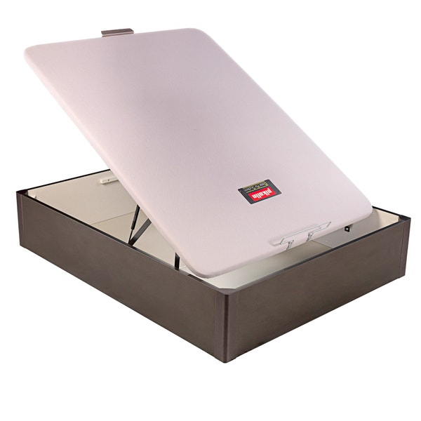 Pikolin Home Wooden Wengue-coloured Single-lid High-capacity Folding Storage Base - DESIGN