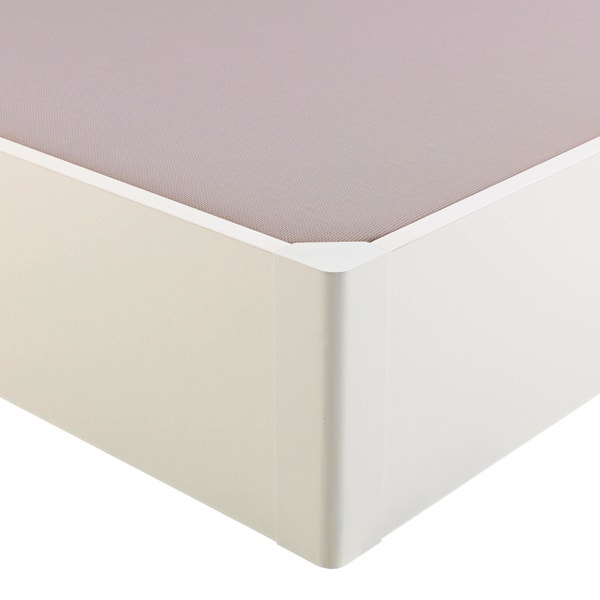 Pikolin Home Wooden White-coloured Single-lid High-capacity Folding Storage Base - DESIGN