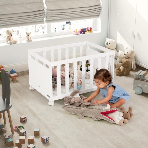 Pikolin Home You & Me Plus Mini Crib White - MINICUNA YOU&ME PLUS BLANCA