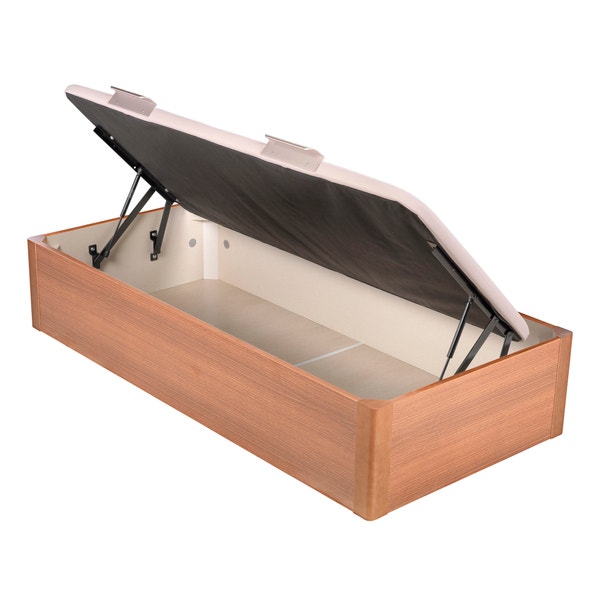 pikolin home Youth cherry-coloured wooden folding storage base - DESIGN JUV